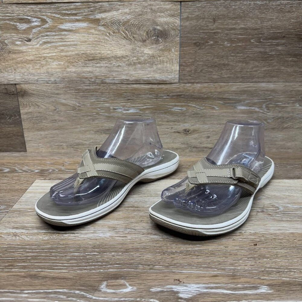 Clarks Breeze Sea Flip Flop Sandals Women's Size 10